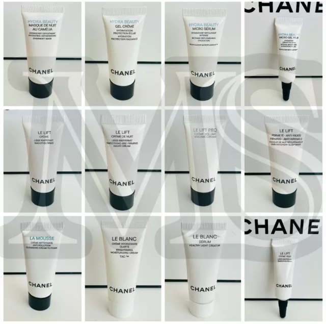 CHANEL SKINCARE LE Lift & Hydra Beauty Sample Size 3ml - 5ml