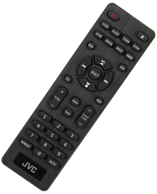 VINABTY Nuovo RM-SRDD90R Telecomando di ricambio Per JVC HI-FI Radio RM-SRDD90R RDD90 RD-D90 Remote Controller