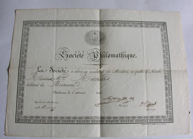 Diplôme De Licence De Médecine Ancien - Parchemin - 18ème Siècle - Jean Cazaubon - France - Boîte