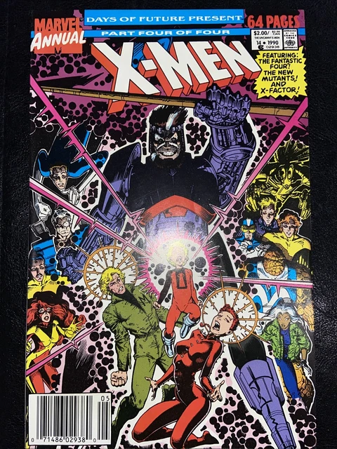 The Uncanny X-Men Annual #14 (1990) - Marvel Comic - Chris Claremont - Art Adams
