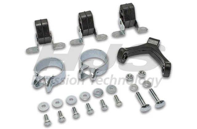 Kit montaggio HJS impianto di scarico 82 11 4544 da tubo intermedio per VW MULTIVAN T5 7HM