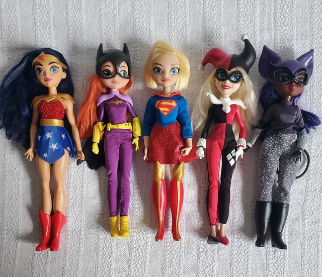 DC SUPER HERO Girls Teen Dolls Wonder Woman Supergirl Harley Quinn