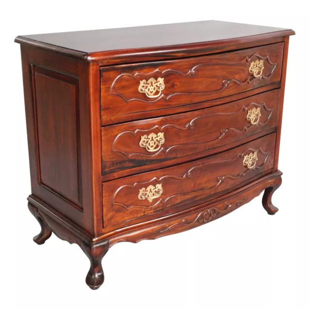 Solid Mahogany Wood Large French Chest of Drawers /Antique Style