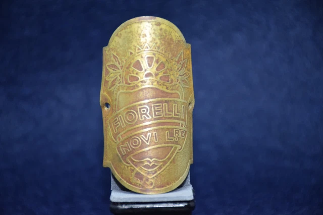 FREGIO SANREMO Pour Vélo D'époque – Emblème De Cadre Blanc, Original Italien