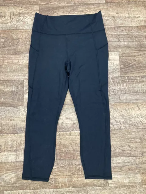 FABLETICS WOMENS LEGGINGS Brown Oasis High Waisted Pureluxe Pocket 7/8 Size  XXL $49.87 - PicClick