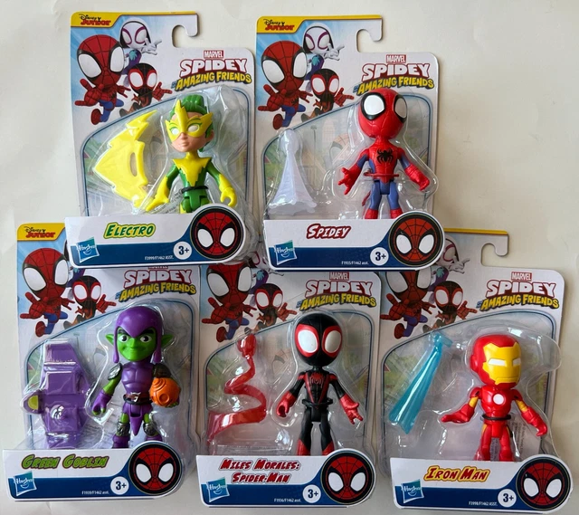 Hasbro Marvel Spidey And His Amazing Friends | Raccolta Di Figure Multicolor Della Web Squad