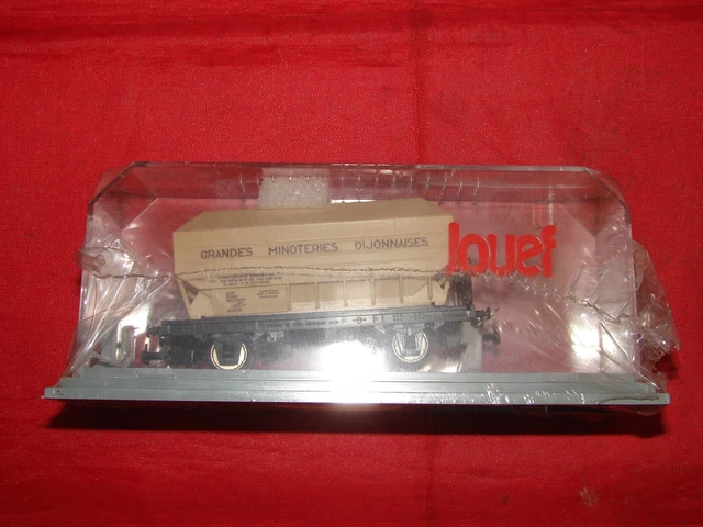 JOUEF JUNIOR HJ 6142 WAGON GRUE SNCF Train électrique HO RAILWAY CRANE