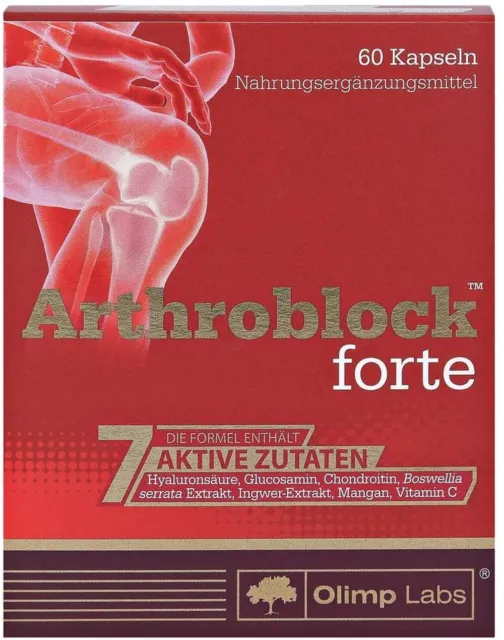 Olimp Labs Arthroblock forte- 60 Kapseln (44,26 EUR/100 g)