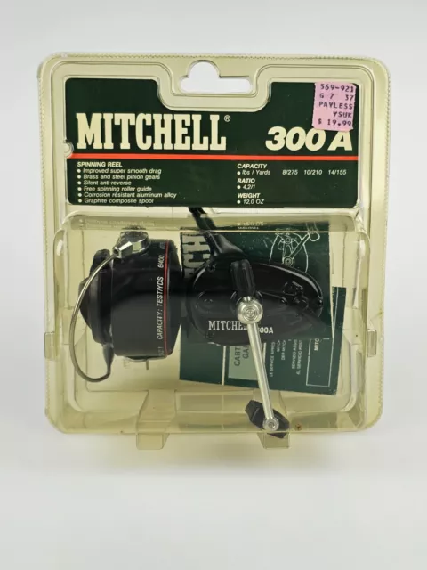 MITCHELL 300A 300 A Spinning Reel Fishing Made In France Unused In