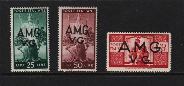 Italy - Venezia Giulia #1LN11-13 mint, cat. $ 45.00