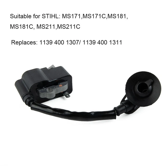 1*Ignition Coil For Stihl MS171 MS171C MS181 MS181C MS211 Chainsaw 1139 Durable
