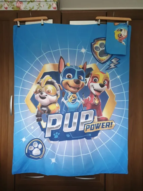 Toddler Bed Duvet Cover And Pillowcase Paw Patrol