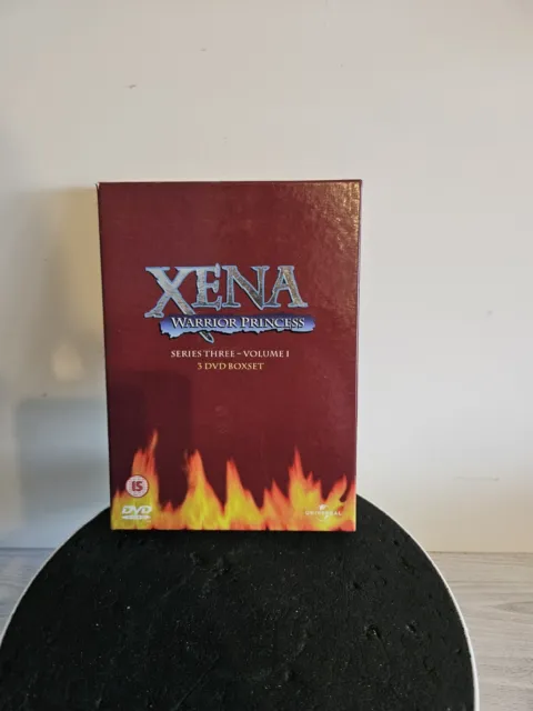 Xena Warrior Princess Series 3 Volume 1 A 3 Disc DVD Box Set