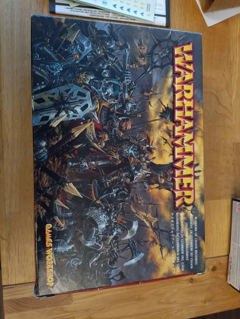 Livre Warhammer Royaume Du Chaos – 1998, Abîmé, Armée Démons Du Chaos