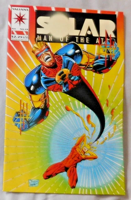 Solar Man Of The Atom #23 Valiant Comics VF