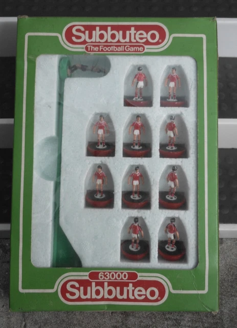 Équipe Complète Manchester City Vintage – Subbuteo Ultra Léger LW Réf 744 – Collection