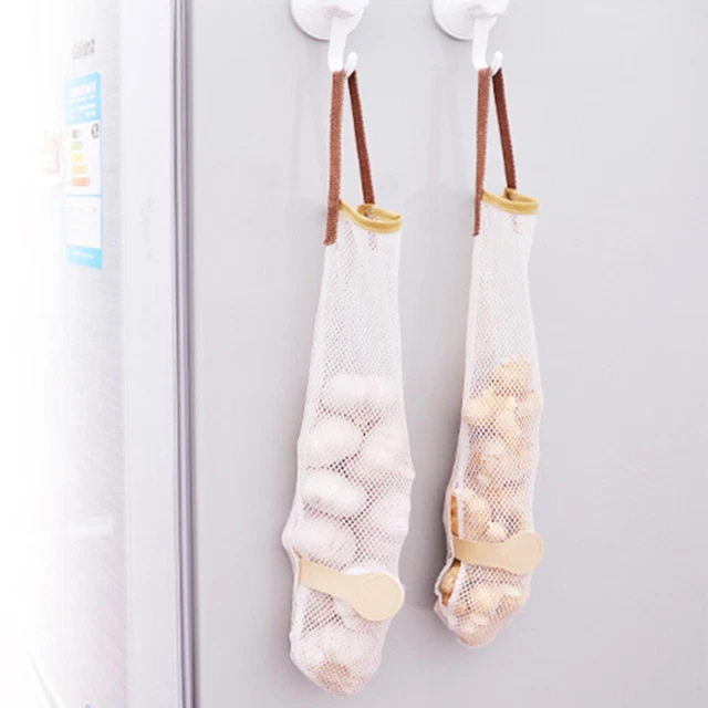 Lot De 3 Filets De Rangement Suspendus Pour Enfants - Organisateur Jouets Et Vêtements 4 Niveaux