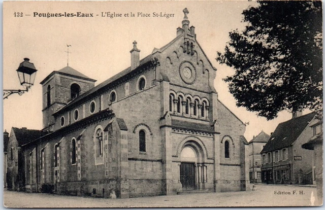 58 POUGUES LES EAUX  -carte postale ancienne [JR03953]