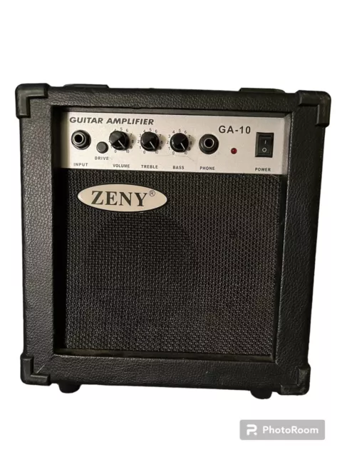 Zeny: GA-10 - Guitar Amplifier - Black
