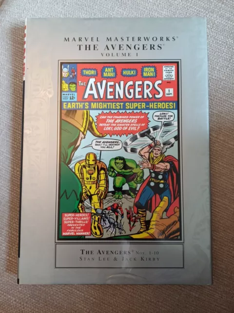 Marvel Masterworks: The Avengers, Vol. 1 Hardcover HC by Stan Lee & Jack Kirby