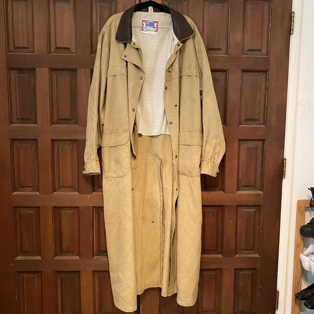 Koolah Australian Western Outback Dustee/Duster Jacket L Tan