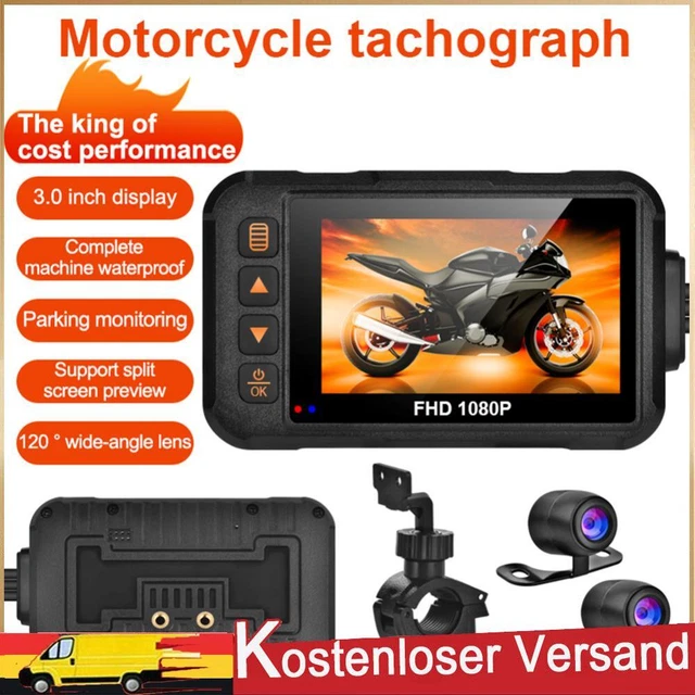 Registratore di azionamento universale 1080P/720P DVR moto DVR attrezzatura moto