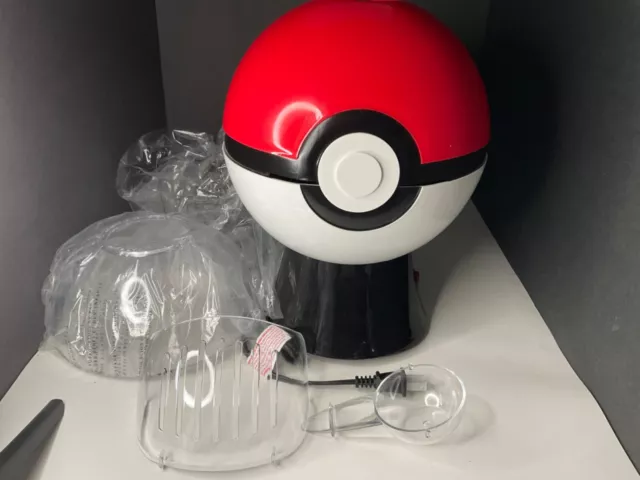 Pokémon Poke Ball Popcorn Popper Hot Air Maker Machine Box Pokemon - OPEN  BOX