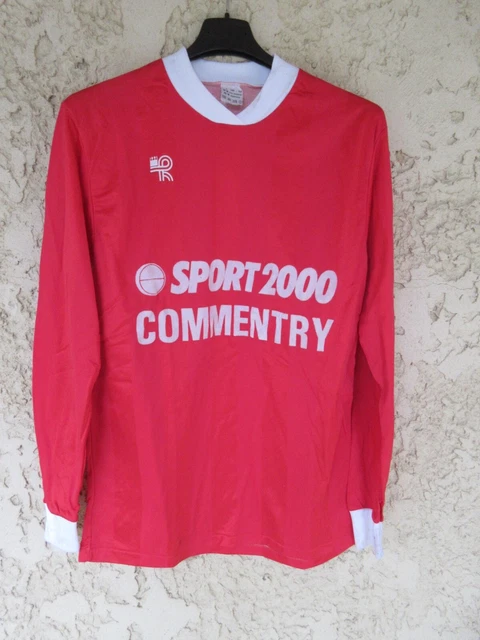 Maillot Kopa Rouge Coton 80'S Heurtefeu porté #5 Vintage Jersey Foorball - 2/ S