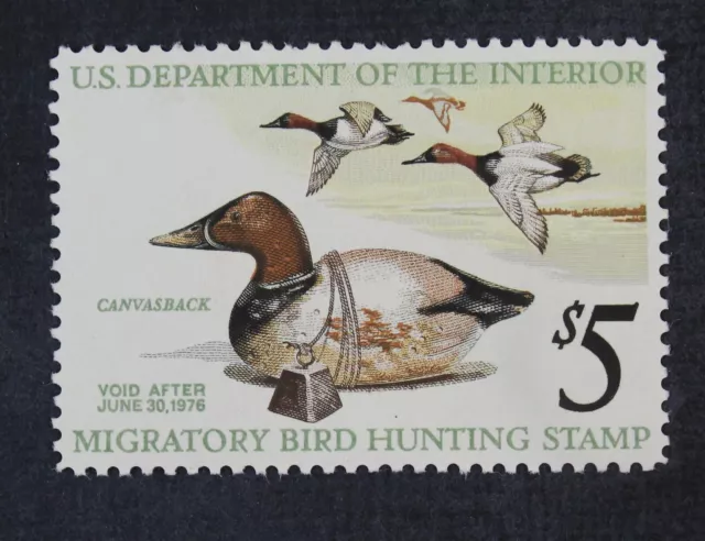 CKStamps : US Stamps Scott #RW42 $5 Duck Mint NH OG CV$15