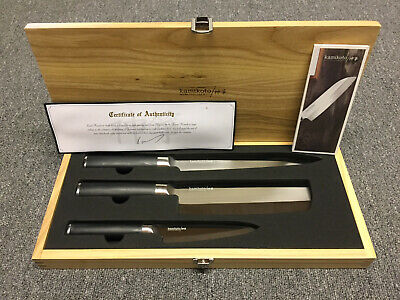 Kamikoto 神箏 Kanpeki 3pc Knife Set w/Certificate of Authenticity, SHIPS FROM U.S.