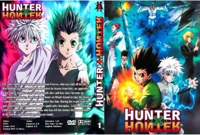 DVD Anime Hunter X Hunter Season 2 (2011) Vol.1-148 End English Dubbed
