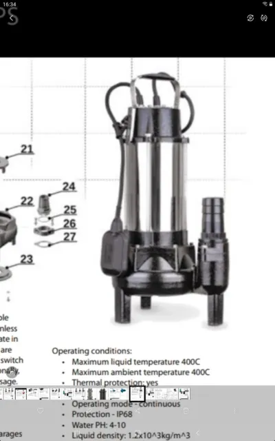 PROFESSIONAL 700 Litres Per Minute - 17m Head - 2" - 1500w Water Pump - 240v