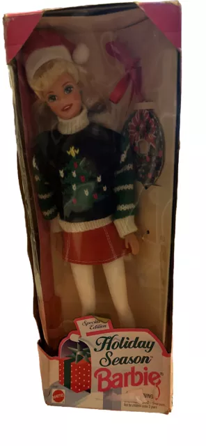 Vintage Holiday Season Barbie Doll Special Edition 1996, NEW in box