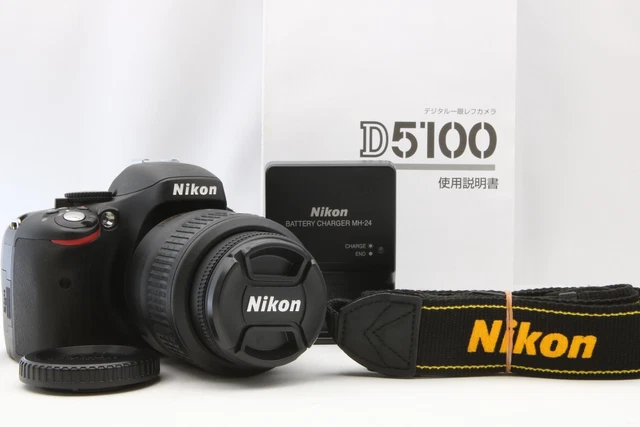 [Near Mint] Nikon D5100 16.2MP Digital SLR Camera & 18-55mm VR Lens