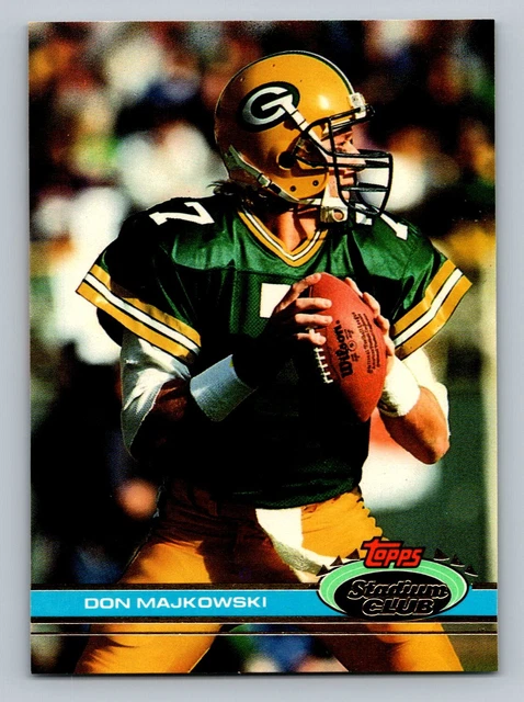 1991 Stadium Club #471 Don Majkowski   Green Bay Packers