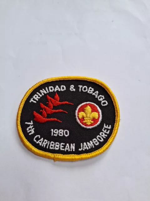 Pfadfinderabzeichen TRINIDAD UND TOBAGO 1980 7. Karibisches Jamboree