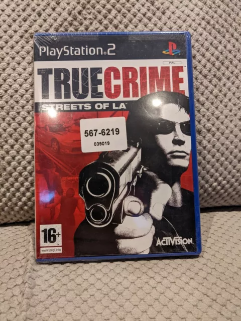 PS2: True Crime: Streets of L.A. (Factory Sealed Condition) PAL - PlayStation 2