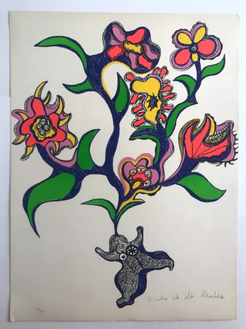 Niki de SAINT-PHALLE, Rêve, 1971. Lithographie originale signée au crayon