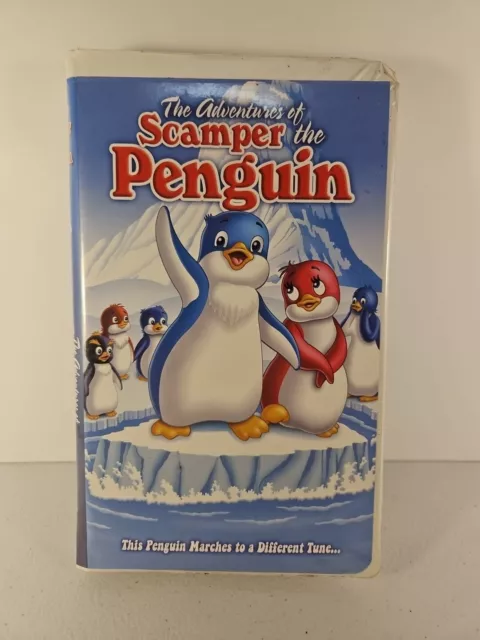 The Adventures of Scamper the Penguin VHS Video Tape