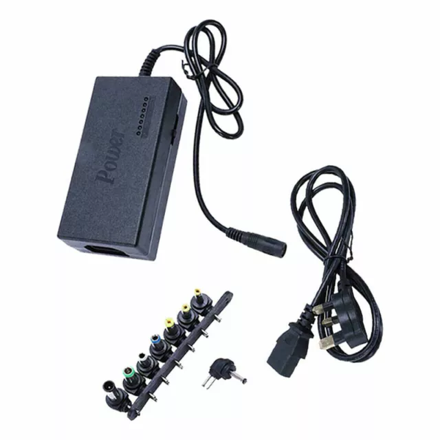 96W Universal Laptop Adjustable Charger Power Supply Adapter 8 Connector 12-24V