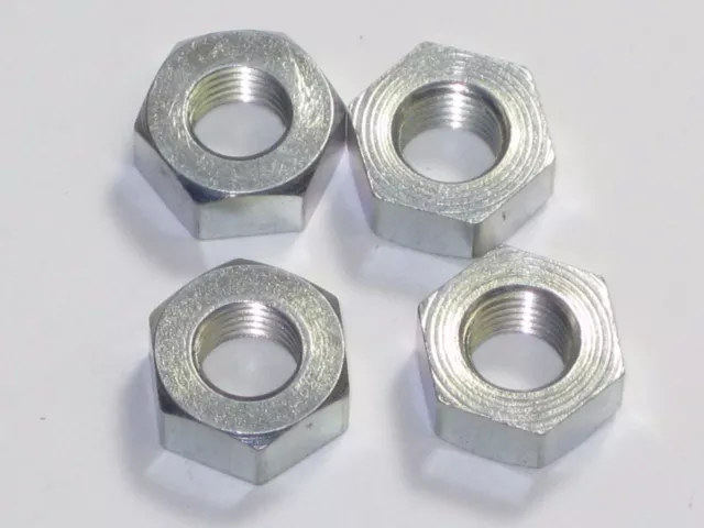 4 each 5/16" CEI nuts 26tpi Triumph Norton BSA 1959 - 68 whitworth nut set S1-51