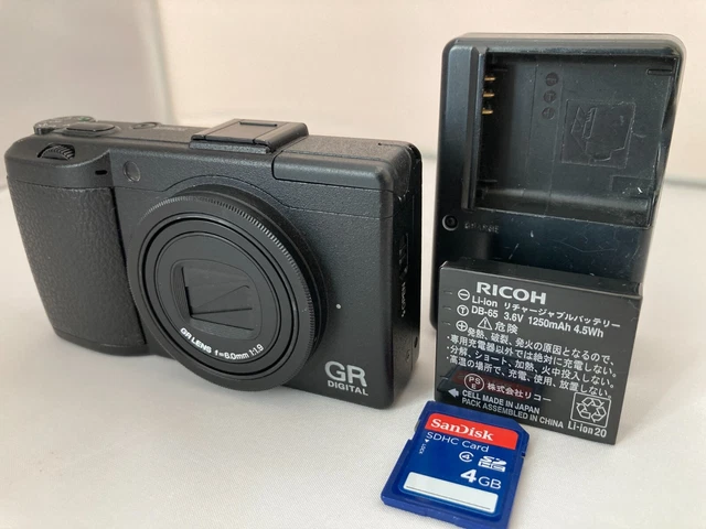 EXCELLENT++ Ricoh GR Digital III 3 10.1MP Digital Camera From JAPAN