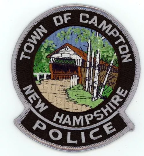 New Hampshire Nh Campton Police Nice Shoulder Patch Sheriff