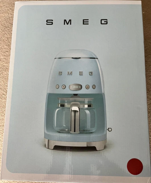 SMEG RETRO STYLE Drip Filter Coffee Electric Espresso Machine Red 10