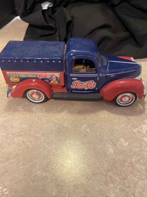 Pepsi Cola Die Cast 1940 Ford Pickup Soda Pop Delivery Truck