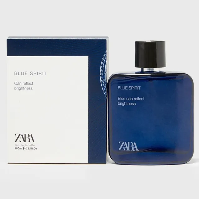 ZARA MAN BLUE SPIRIT Eau de Toilette 🧿 2.7 oz 80 ml EDT Spray NEW METAL BOX
