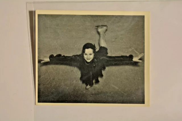Greiling Zigaretten Rekord im Sport 1934 / Bild #228 Sonja Henie Eiskunstlauf