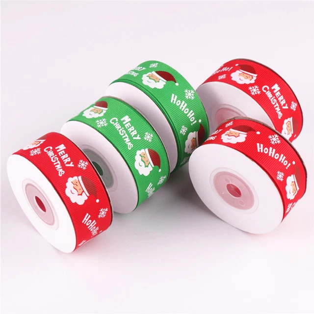 2x Geschenk Verpackung Streifen Paket Band Weihnachten DIY Handwerk Band 12