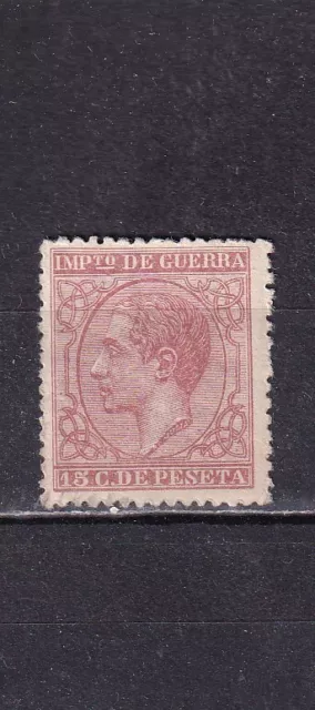 1877 - España -  Alfonso XII - Edifil 188 - Impuesto Guerra - Bien centrado