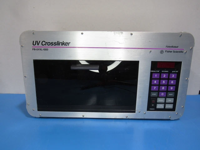 Fisher Scientific UV Crosslinker FB-UVXL-1000 Sterilizer Cabinet Tested Working